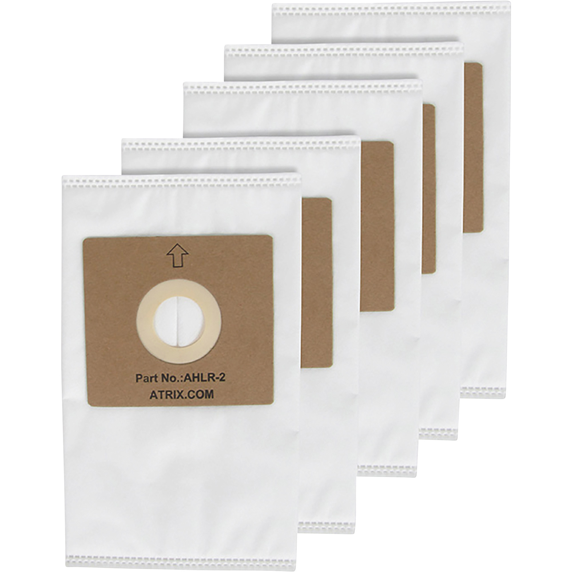 Atrix Lil' Red HEPA Vacuum Replacement Bags, 5-Ct. Pkg., 2-Qt. Capacity, Model# AHLR-2